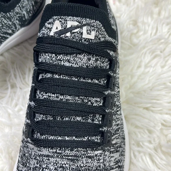 APL Black and White Knit Sneakers
